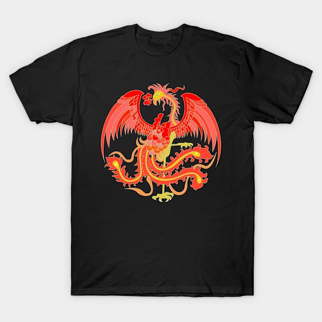 Phoenix T-Shirt by cutequokka